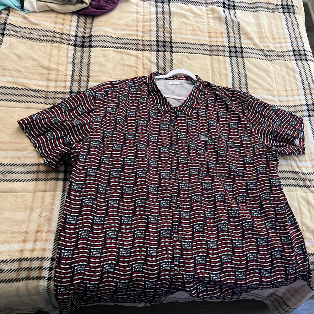Size 5x Columbia Fishing Polo